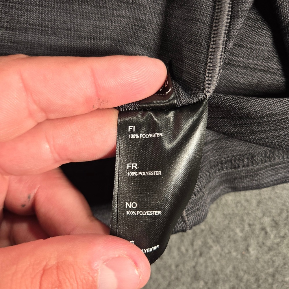 KUHL Alloy 1/4 Zip Mens Large Gray Space Dye Activewear Hiking Style 3118 - Picture 5 of 9